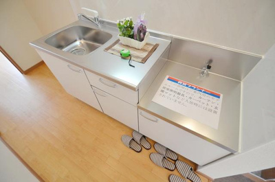 【キッチン】 | クレールみずほ | きれいなキッチンです
