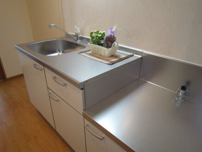 【キッチン】 | クレールみずほ | キッチンです