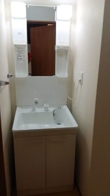 【洗面所】 | クレールみずほ | 忙しい朝には欠かせない洗面所です