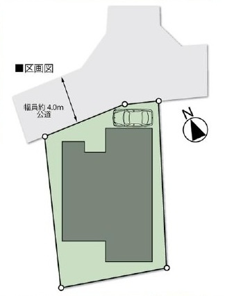 中古戸建　吉見町長谷1591-10の区画図
