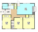 【間取り】 | 3LDKの広々とした間取り