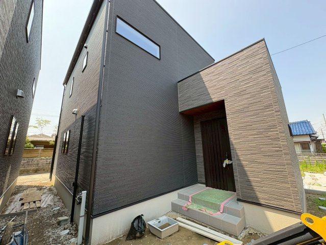 【商談中】タマタウン　岐阜市萱場東町（城西小）　全3区画分譲の外観|「現地（2026年7月21日）撮影」　　　
■前面道路　
■ヤマダ不動産　株式会社リライフ