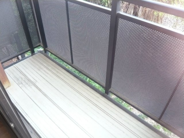 ピアハウスのバルコニー