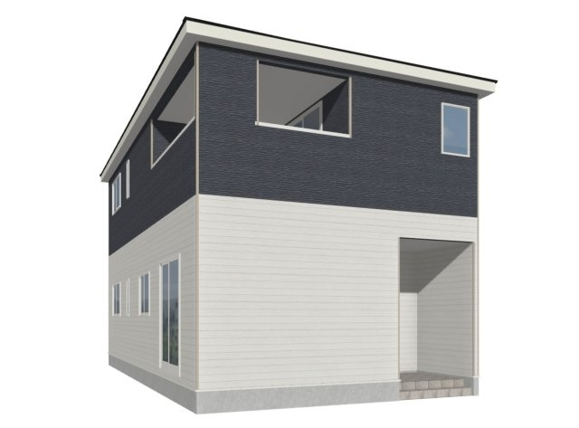【完成予想図】 | 上里町黛第1   クレイドルガーデン　新築戸建　全8棟　6号棟 | 6号棟
