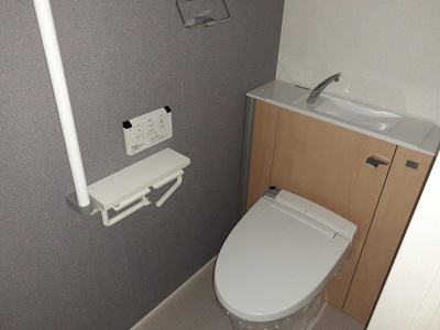 【トイレ】 | ヴェルデュール・グレイス | コンパクトで使いやすいトイレです