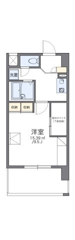 【間取り】 | レオパレスＲＥＺＯＮ中百舌鳥