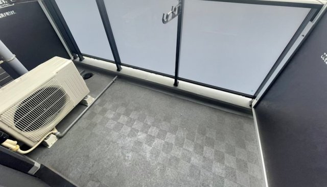 ファーストフィオーレ難波南パークサイドのバルコニー|バルコニー付きです