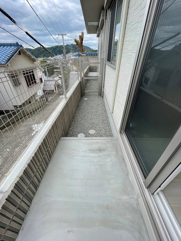 グリーンビラ高取山のバルコニー