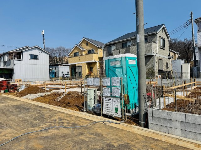 八王子市　宮下町　新築一戸建て　５期の外観|～太陽光発電設備が標準搭載・省エネ性能認定　2台駐車可能　小中学校徒歩5分～