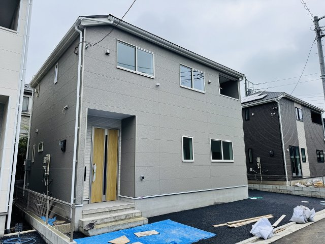八王子市　宮下町　新築一戸建て　５期の外観|～太陽光発電設備が標準搭載・省エネ性能認定　2台駐車可能　小中学校徒歩5分～