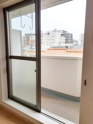 大和市大和東２丁目の賃貸マンションのバルコニー