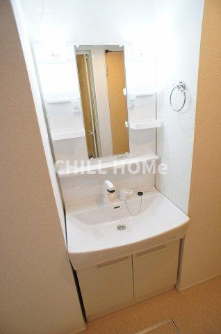 セレーノＡの洗面所|当社、チルホームのHPもご覧ください(^^)/物件情報多数♪