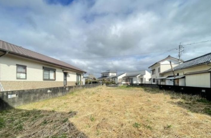 都城市蓑原町の売地の外観