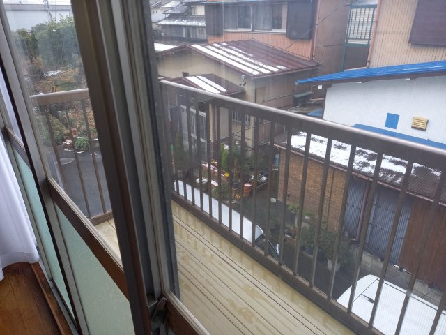 岐南町伏屋のバルコニー