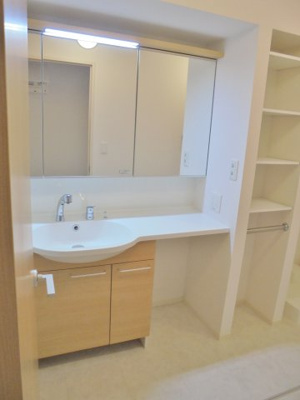 【洗面所】 | D-Residence明治町 | 洗髪洗面化粧台