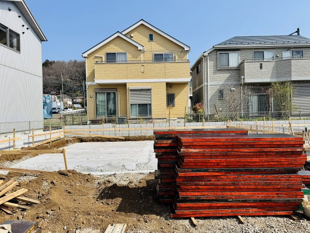 八王子市　宮下町　新築一戸建て　５期の外観|～太陽光発電設備が標準搭載・省エネ性能認定　2台駐車可能　小中学校徒歩5分～