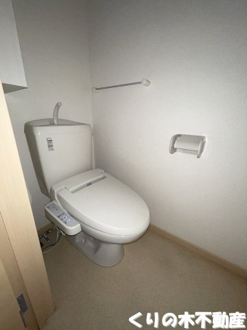 【トイレ】 | プロムナード道辺　Ｂ | 落ち着いたトイレです