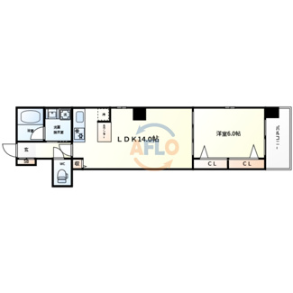 【間取り】 | Broad阿倍野阪南町Residence | Broad阿倍野阪南町Residence　