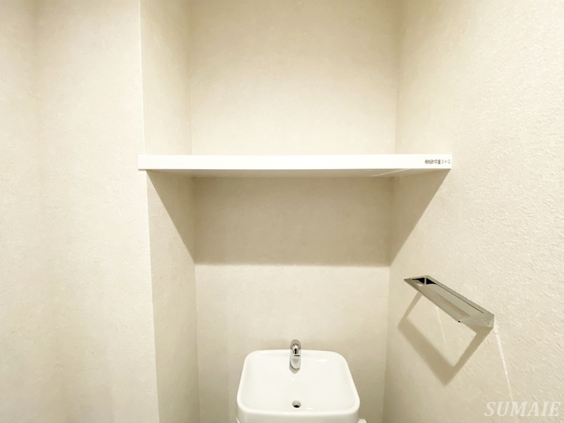 Alivis東十条の収納|トイレ上収納です☆