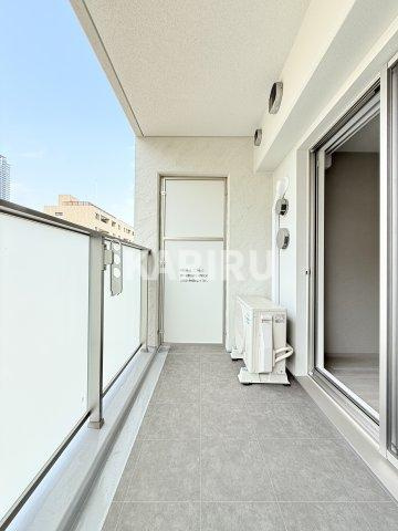 アーバネックス東梅田のバルコニー