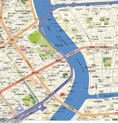 【地図】 | アイフェリーク日本橋