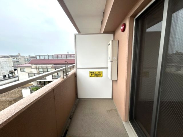 ソレイユ六甲Ⅱのバルコニー