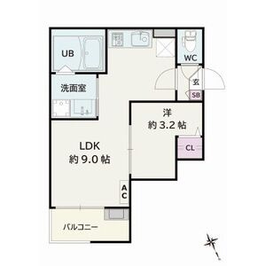 Jack yabaⅠ　　刈谷市近郊の賃貸はクラスホーム刈谷店の間取り
