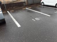 駐車場があるので、車を買う予定の方も安心です