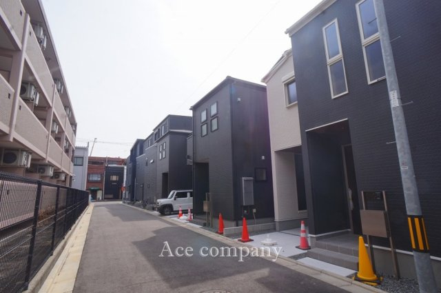 【前面道路含む現地写真】 | 東大阪市寺前町2丁目　【2号棟/全6棟】 | 両面道路☆【北側幅員4.7ｍ☆】