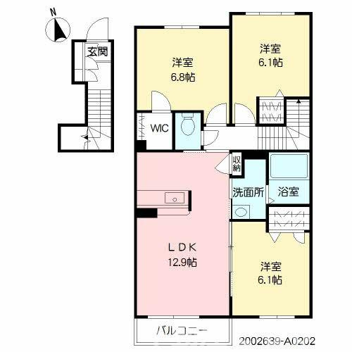 レガシーの間取り
