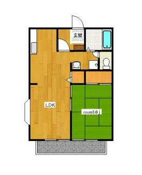 広々LDKのある間取り