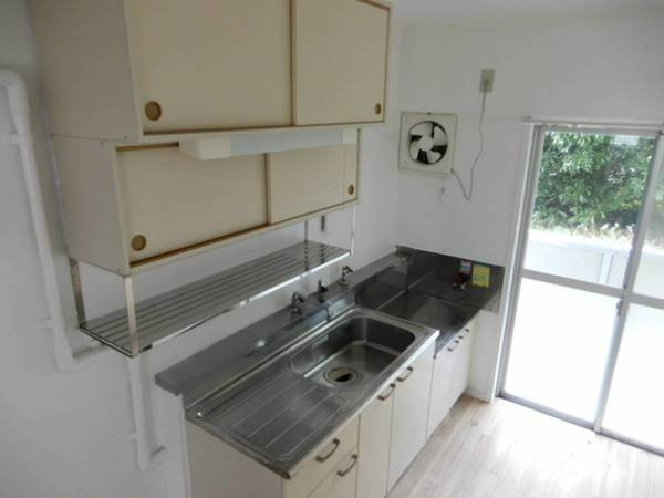ビレッジハウス成田4号棟のキッチン|ビレッジハウスの同一物件・同一タイプの間取りの写真です