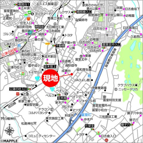 E Iエスポワールの地図
