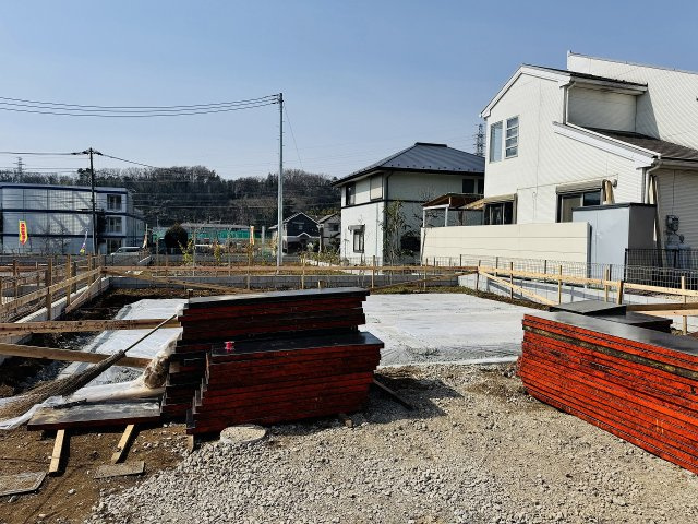 八王子市　宮下町　新築一戸建て　５期の外観|～太陽光発電設備が標準搭載・省エネ性能認定　2台駐車可能　小中学校徒歩5分～