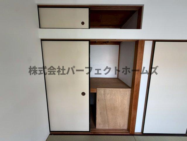 高倉1丁目戸建　賃貸の収納|収納があります