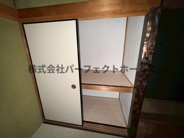 高倉1丁目戸建　賃貸の収納|収納豊富です