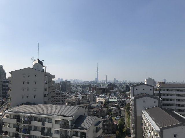 葛飾区東新小岩３丁目の賃貸マンションの展望