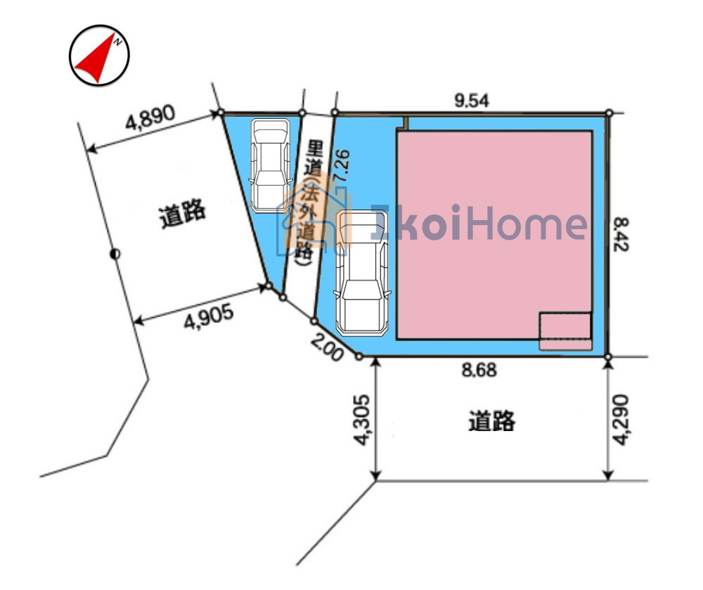 明石市魚住町西岡　全1棟　新築戸建の周辺|【ホームページに現地動画掲載中】●年中無休：当日予約可●駐車場は2台になります。普通車2台可能です。
