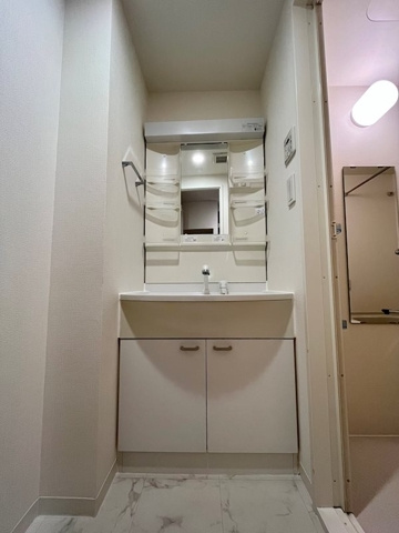 新品家具付きマンション亀戸8(KaGood東京)の洗面所