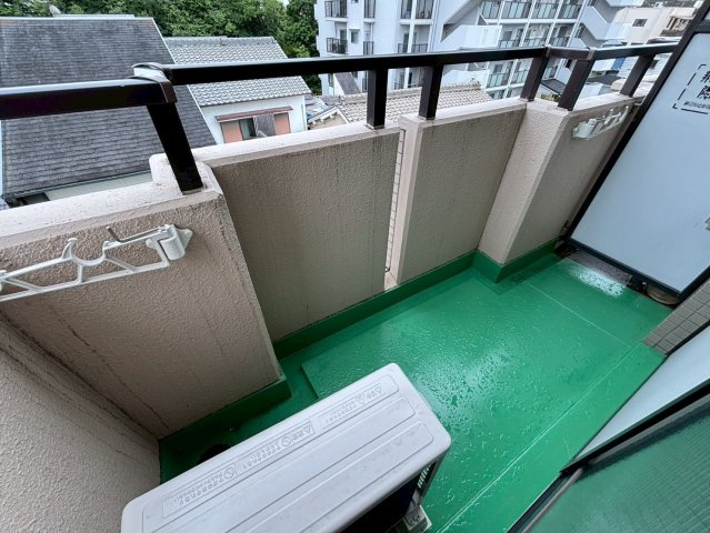 シャトー姫路のバルコニー