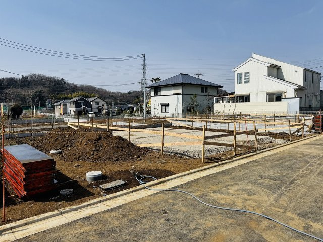 八王子市　宮下町　新築一戸建て　５期の外観|～太陽光発電設備が標準搭載・省エネ性能認定　2台駐車可能　小中学校徒歩5分～