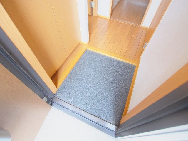 さくらハイムの玄関