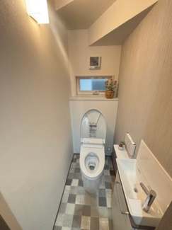 【トイレ】 | 廿日市市大野1丁目（JR大野浦駅）全2区画　No１ | 1階清潔感のあるトイレです