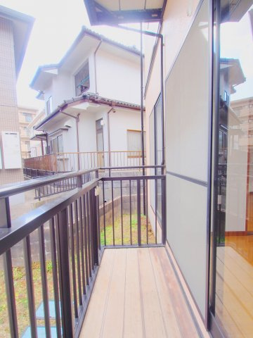翌檜のバルコニー