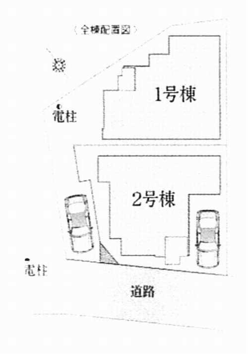 茅ヶ崎市松が丘3期　新築戸建全2棟　2号棟の区画図