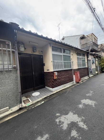 壬生森前町の前面道路含む現地写真