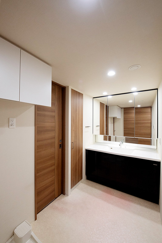 ワコーレシティ神戸三宮の脱衣所