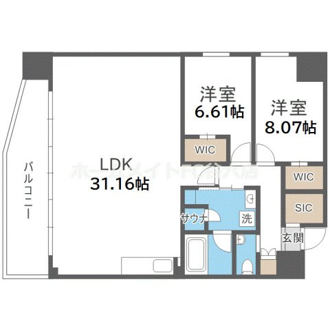 【間取り】 | プレジオ北浜
