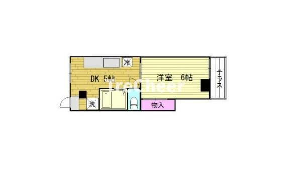 藤コーポの間取り