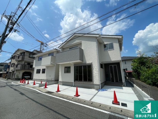 ★京都市西京区上桂西居町　第1期　新築一戸建ての前面道路含む現地写真|お客様に長く安心して住んでいだだける事にこだわった家づくり！住んでからのアフターサービスにもしっかりと取り組んでいます！